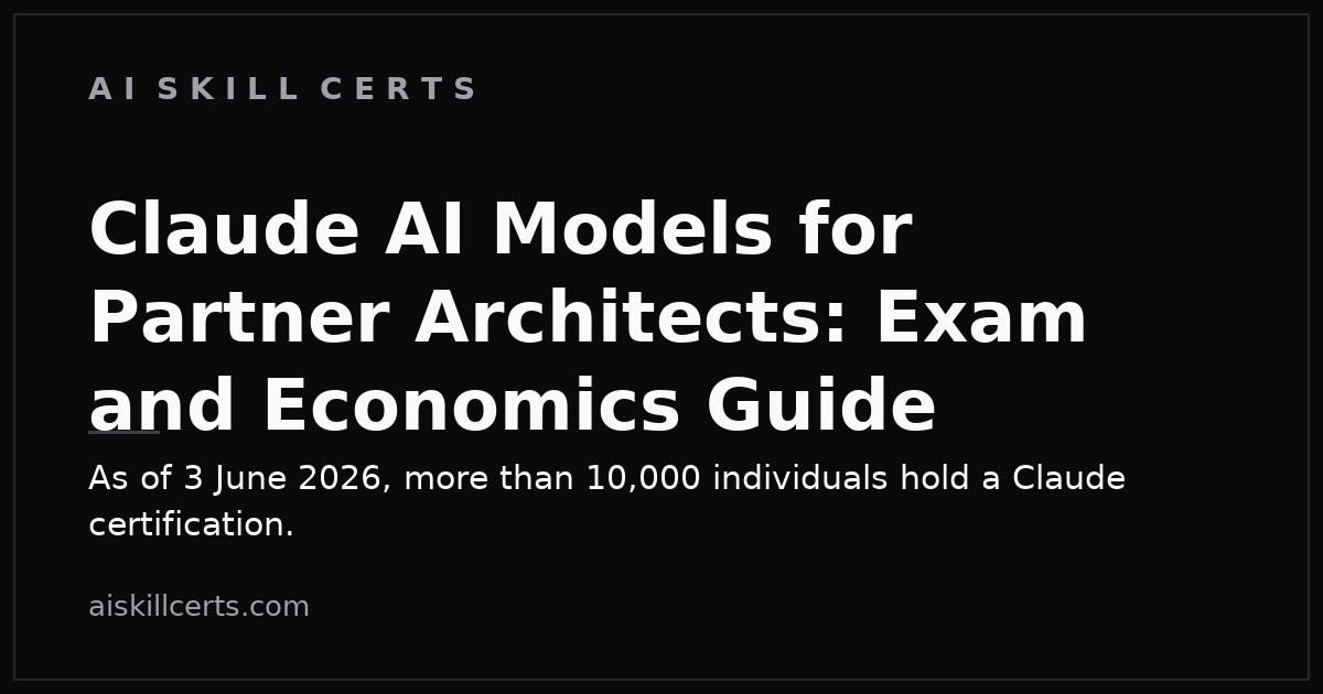 Claude AI Models for Partner Architects: Exam and Economics Guide